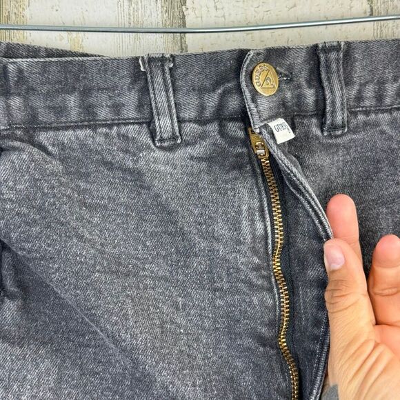 Vintage Guess By Geroges Marciano Jeans Size 10 black Wash Denim USA Made - Picture 7 of 12